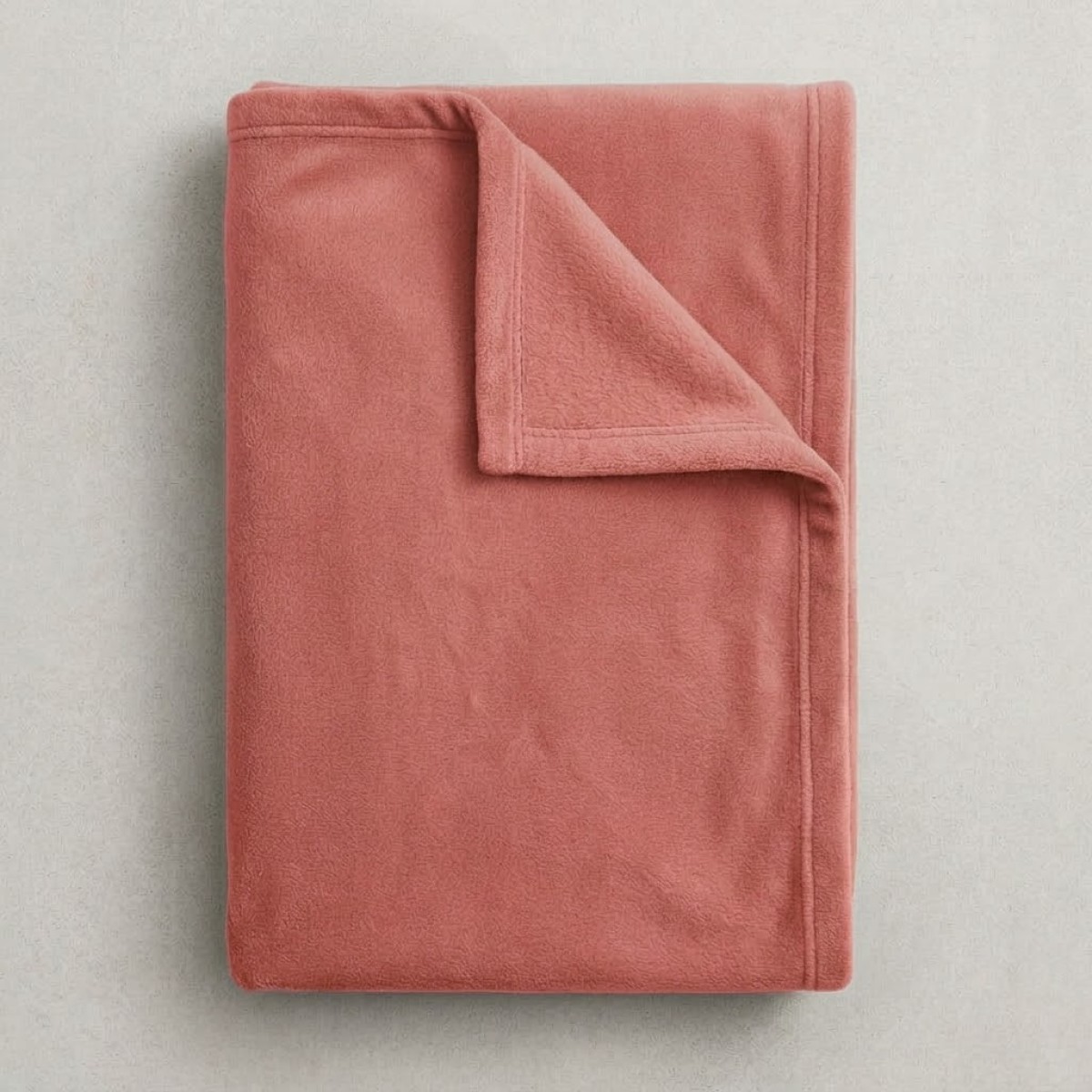Κουβέρτα Fleece Μονή (150x200) Σομόν
