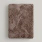 Κουβέρτα Fleece Διπλή (200x220) Βελούδινη Cocoon Καφέ με Extra Soft Υφή