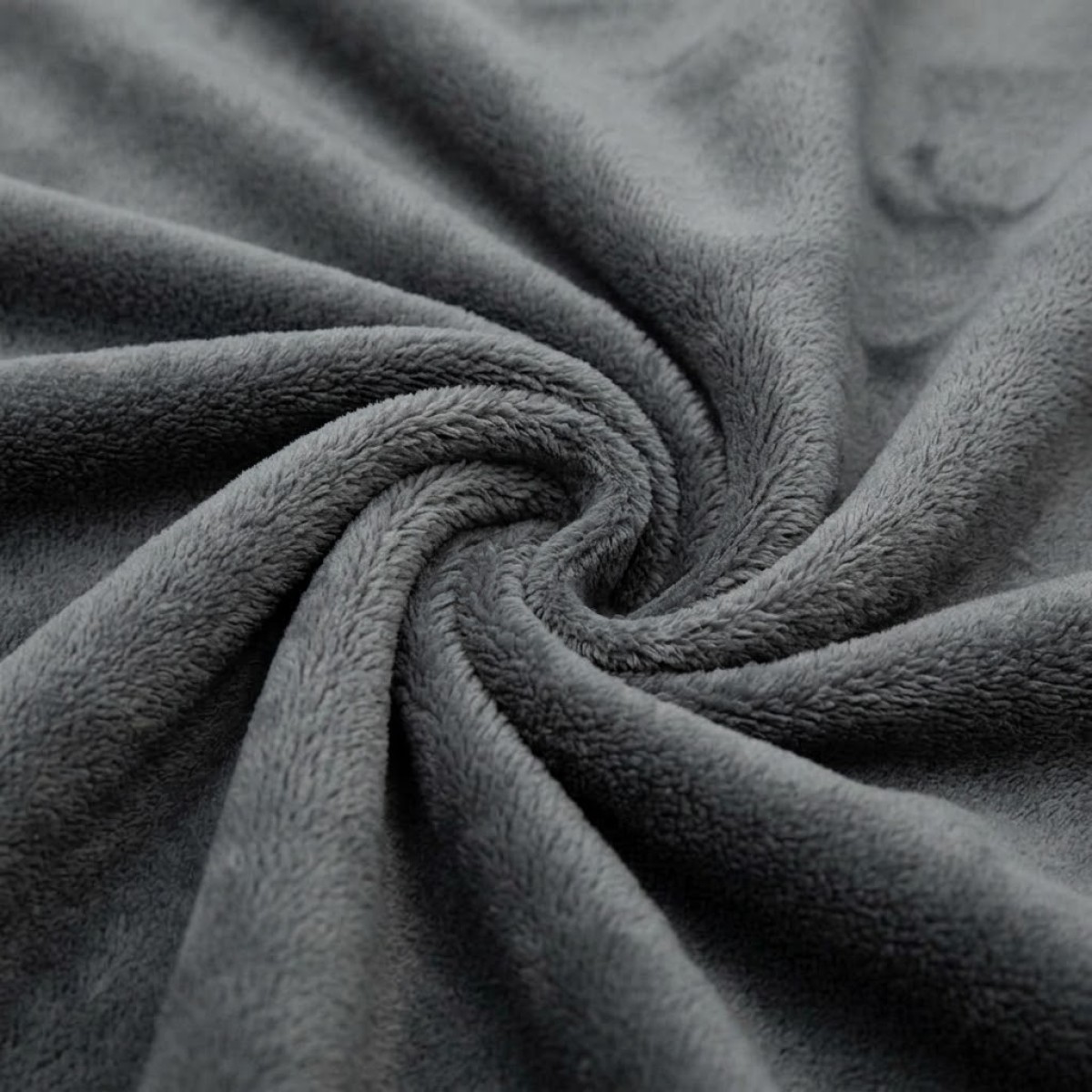 Sidirela Soft Grey Κουβέρτα Fleece Μονή (150x220) Βελούδινη E-0462-2