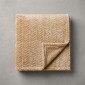 Κουβέρτα Fleece Διπλή (200x220) Βελούδινη ZigZag Μπεζ με Extra Soft Υφή