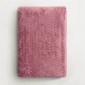 Κουβέρτα Fleece Διπλή (200x220) Βελούδινη ZigZag Σάπιο Μήλο με Extra Soft Υφή