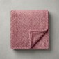 Κουβέρτα Fleece Διπλή (200x220) Βελούδινη ZigZag Σάπιο Μήλο με Extra Soft Υφή