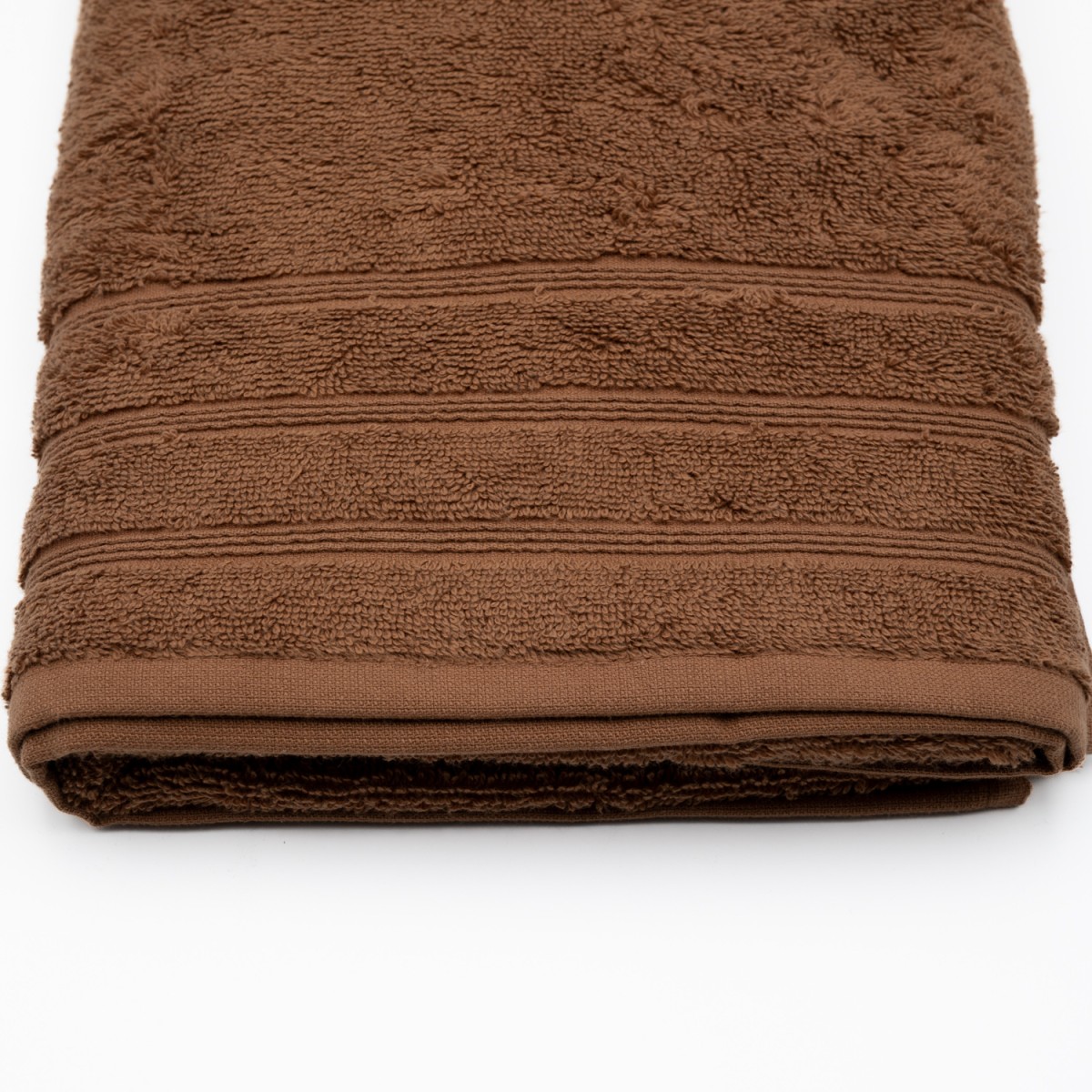 Πετσέτα Σώματος (70x140) 100% Βαμβάκι 550gsm Καφέ - Σειρά Line