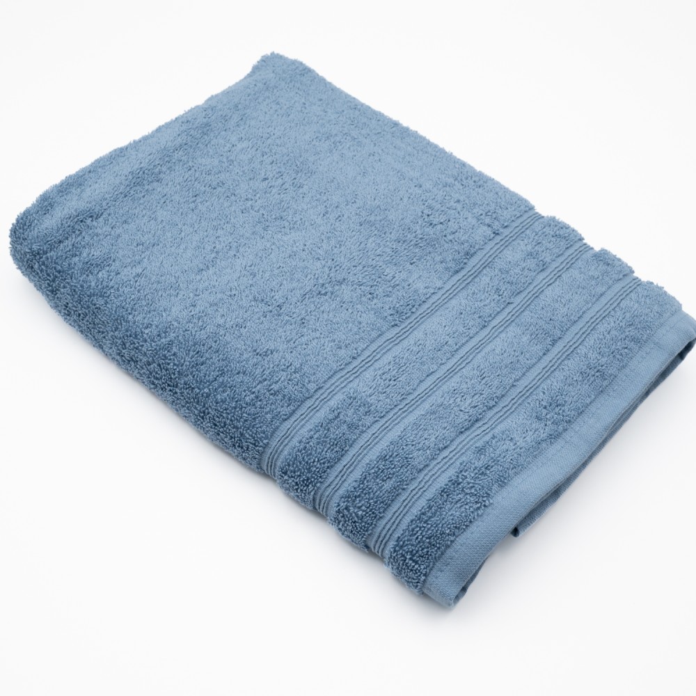 Πετσέτα Σώματος (70x140) 100% Βαμβάκι 550gsm Μπλε - Σειρά Line