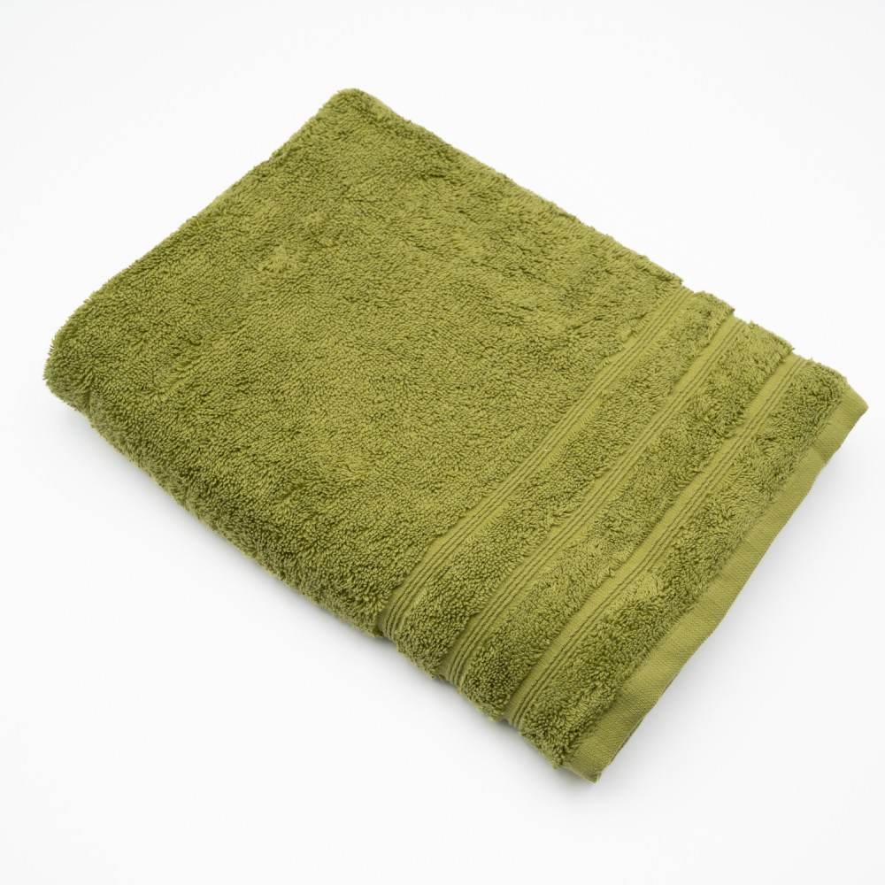 Πετσέτα Σώματος (70x140) 100% Βαμβάκι 550gsm Λαδί - Σειρά Line