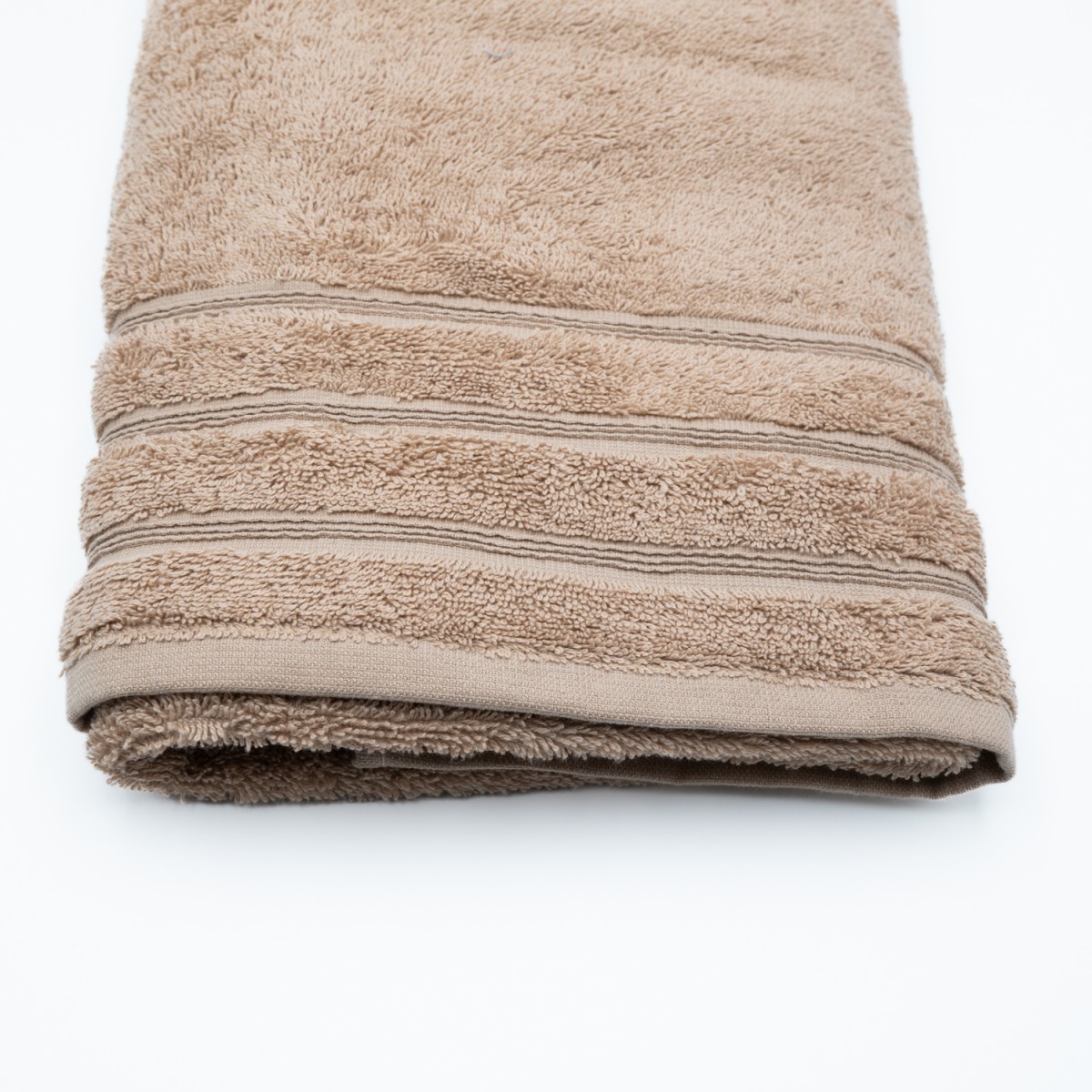 Πετσέτα Σώματος (80x160) 100% Βαμβάκι 550gsm Μπεζ - Σειρά Line
