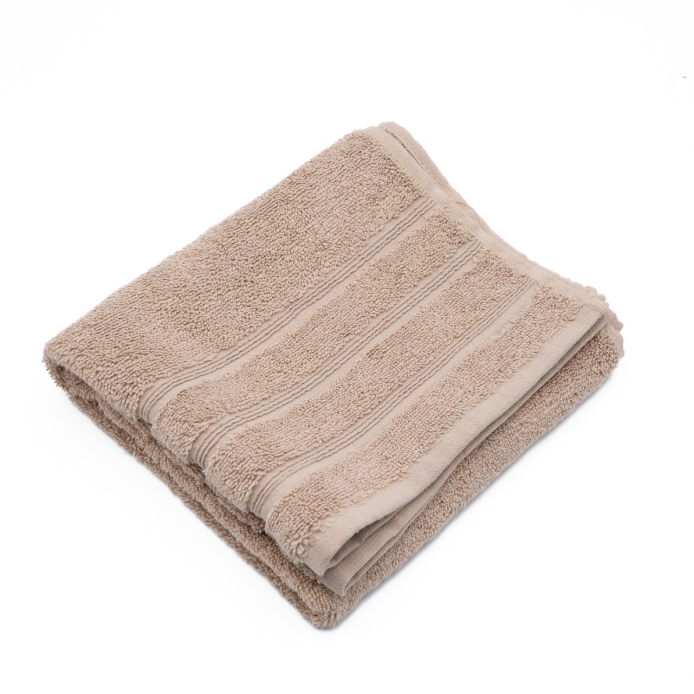 Πετσέτα Προσώπου (50x90) 100% Βαμβάκι 550gsm Μπεζ - Σειρά Line