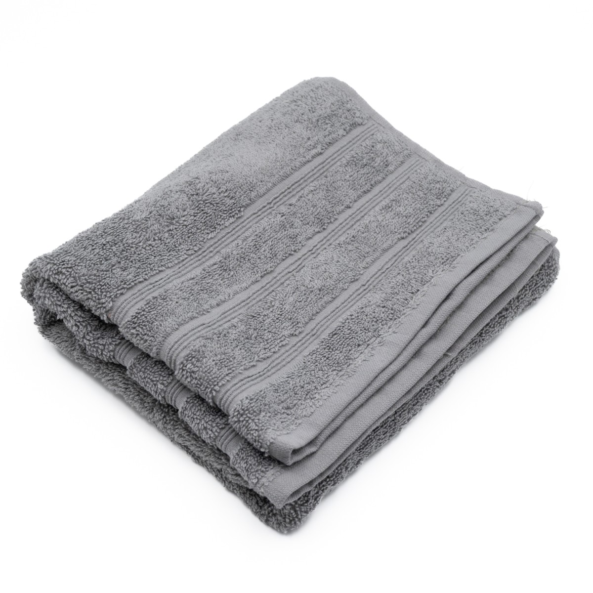 Πετσέτα Προσώπου (50x90) 100% Βαμβάκι 550gsm Γκρι - Σειρά Line