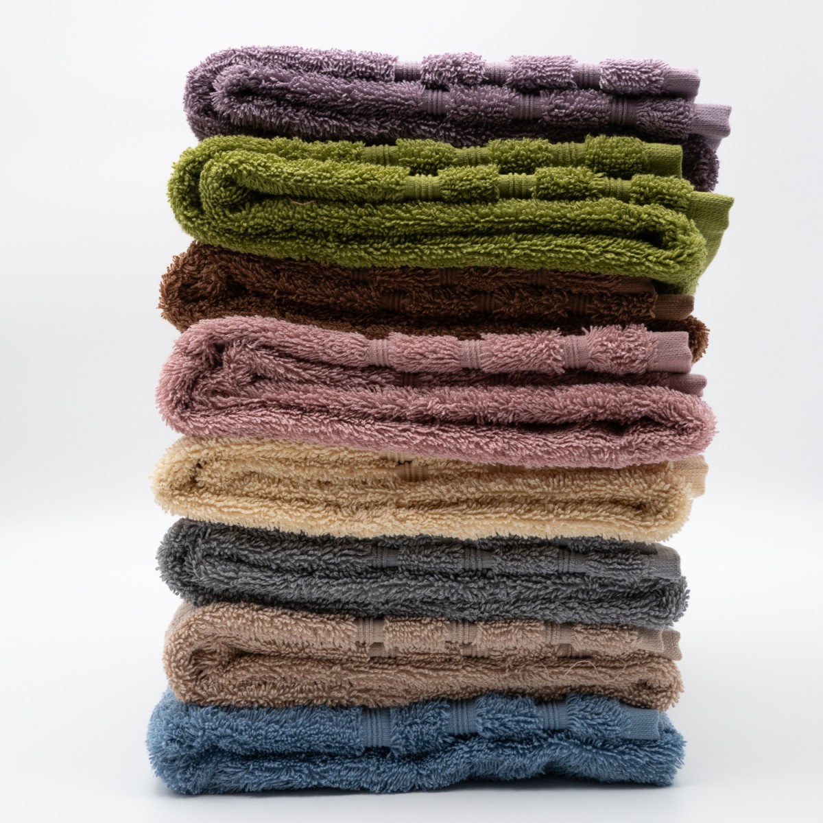 Πετσέτα Προσώπου (50x90) 100% Βαμβάκι 550gsm Γκρι - Σειρά Line