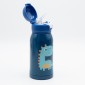 Baby Dinosaur Παιδικό Θερμός 460ml Ανοξείδωτο με Καλαμάκι