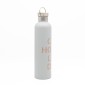 Sidirela Eco Ecru Θερμός 1000ml Ανοξείδωτο με Πώμα Bamboo & Λαβή Μεταφοράς