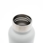 Sidirela Eco Ecru Θερμός 1000ml Ανοξείδωτο με Πώμα Bamboo & Λαβή Μεταφοράς