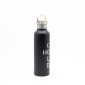 Sidirela Eco Black Θερμός 750ml Ανοξείδωτο με Πώμα Bamboo & Λαβή Μεταφοράς
