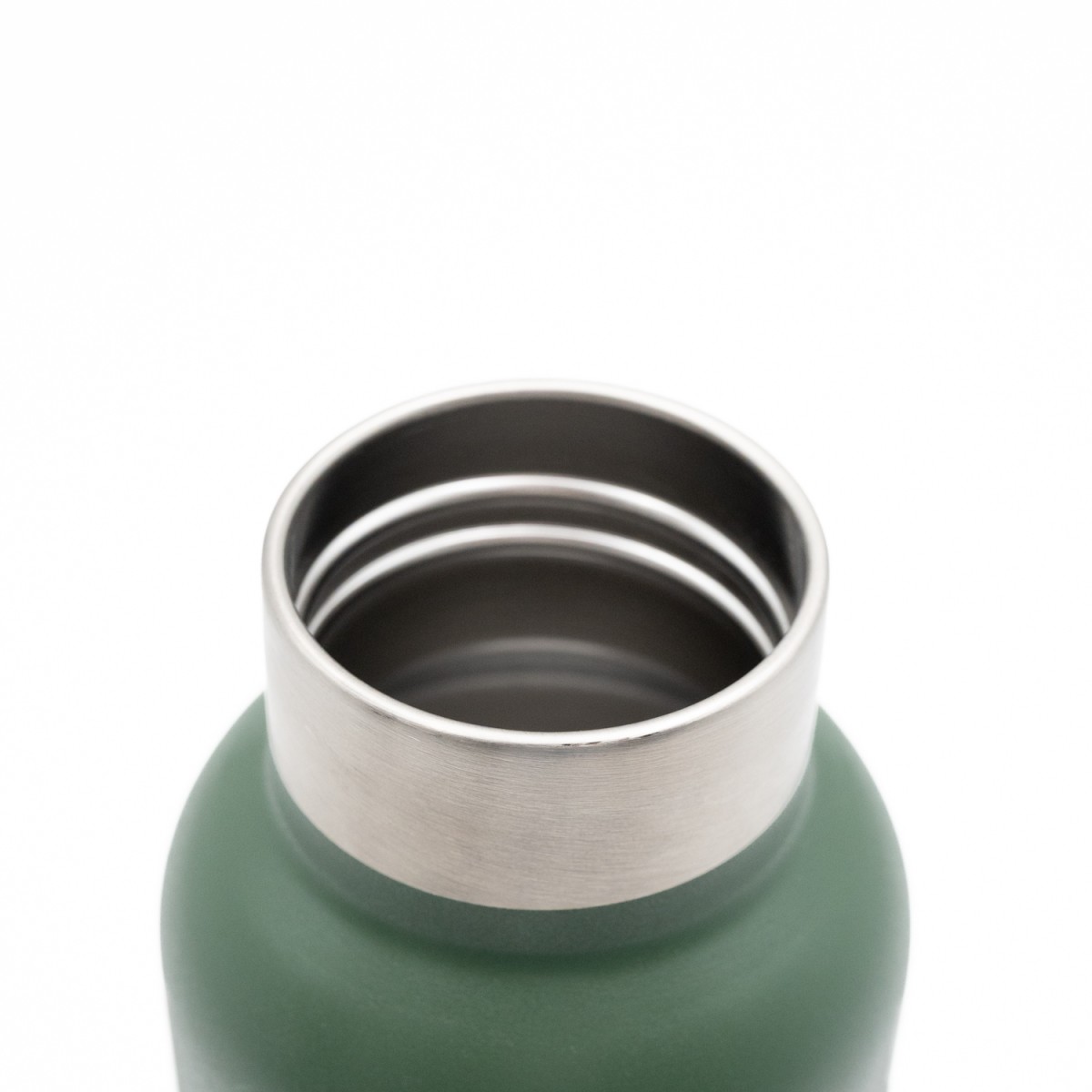Sidirela Eco Green Θερμός 750ml Ανοξείδωτο με Πώμα Bamboo & Λαβή Μεταφοράς