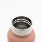 Sidirela Eco Orange Θερμός 500ml Ανοξείδωτο με Πώμα Bamboo & Λαβή Μεταφοράς