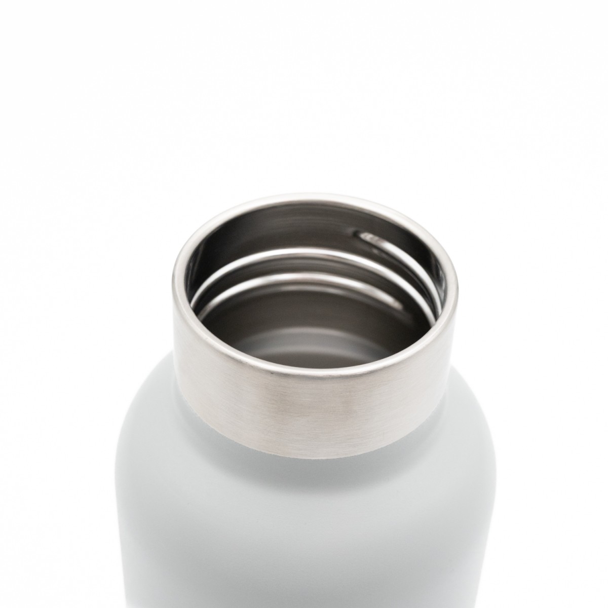 Sidirela Eco Ecru Θερμός 500ml Ανοξείδωτο με Πώμα Bamboo & Λαβή Μεταφοράς