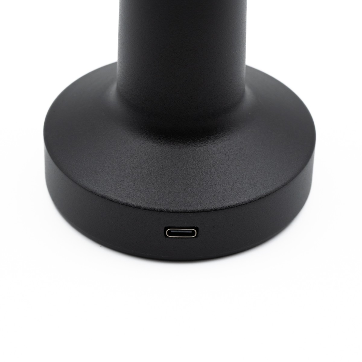 Επιτραπέζιο Φωτιστικό LED Μαύρο Μεταλλικό – Επαναφορτιζόμενο με USB, Μπαταρία 1200mAh