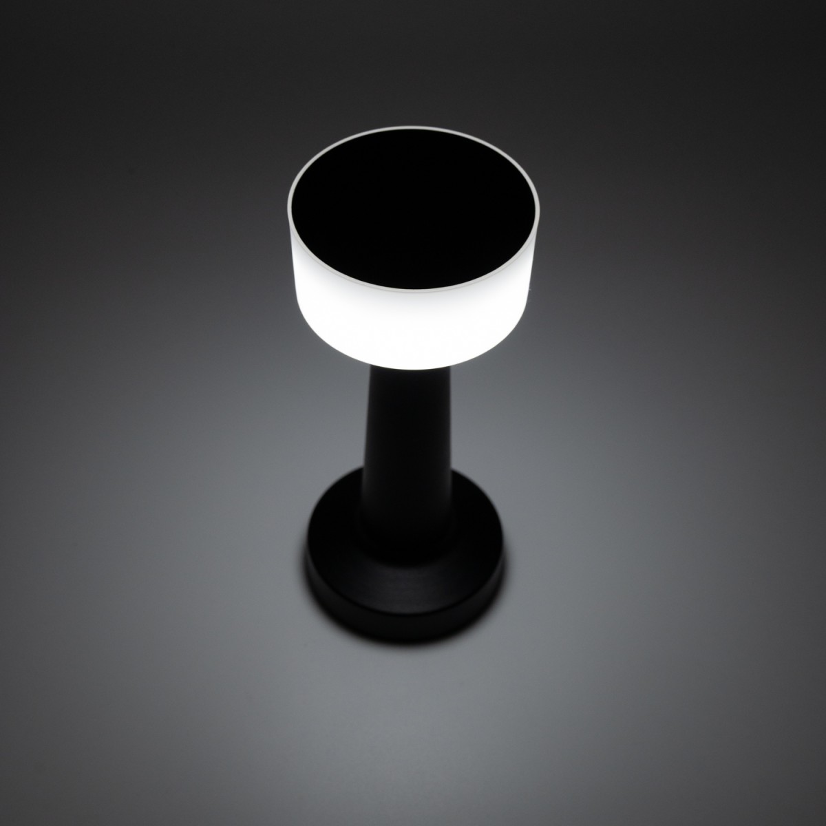 Επιτραπέζιο Φωτιστικό LED Μαύρο Μεταλλικό – Επαναφορτιζόμενο με USB, Μπαταρία 1200mAh