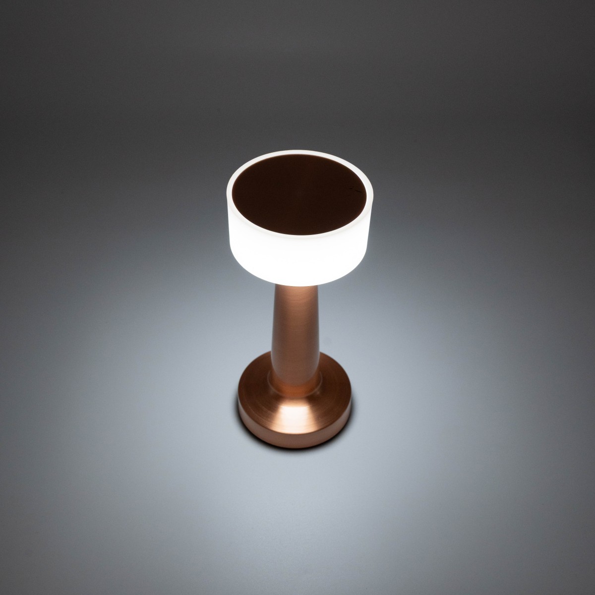 Επιτραπέζιο Φωτιστικό LED Μπρονζέ Μεταλλικό – Επαναφορτιζόμενο με USB, Μπαταρία 1200mAh