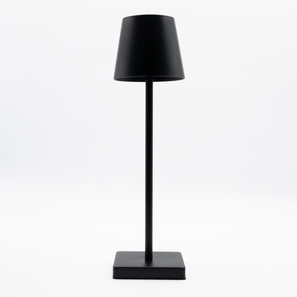 Επιτραπέζιο Φωτιστικό LED Αφής Μαύρο 38cm Επαναφορτιζόμενο με USB, 3 Ρυθμίσεις Φωτός & Μπαταρία 1200mAh