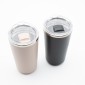 Ποτήρι Θερμός 420ml Ανοξείδωτο Ατσάλι σε Μαύρο Χρώμα με Στεγανό Καπάκι Ασφαλείας