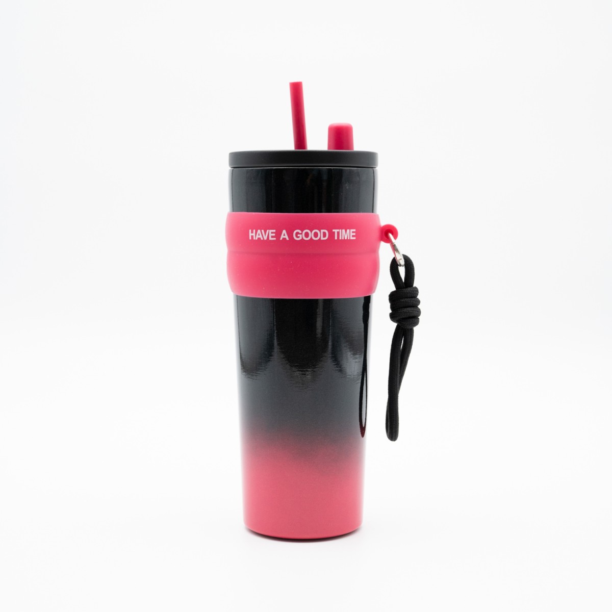 Θερμός 800ml με Καλαμάκι και Λαβή – Θερμός για Κρύα & Ζεστά Ροφήματα