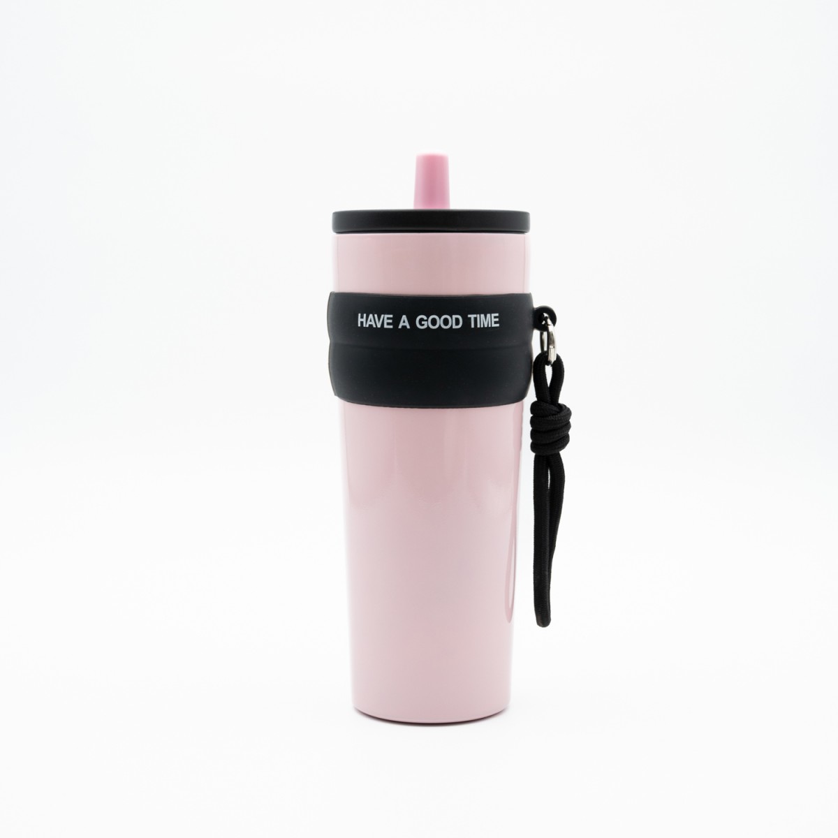 Θερμός 800ml με Καλαμάκι και Λαβή – Θερμός για Κρύα & Ζεστά Ροφήματα