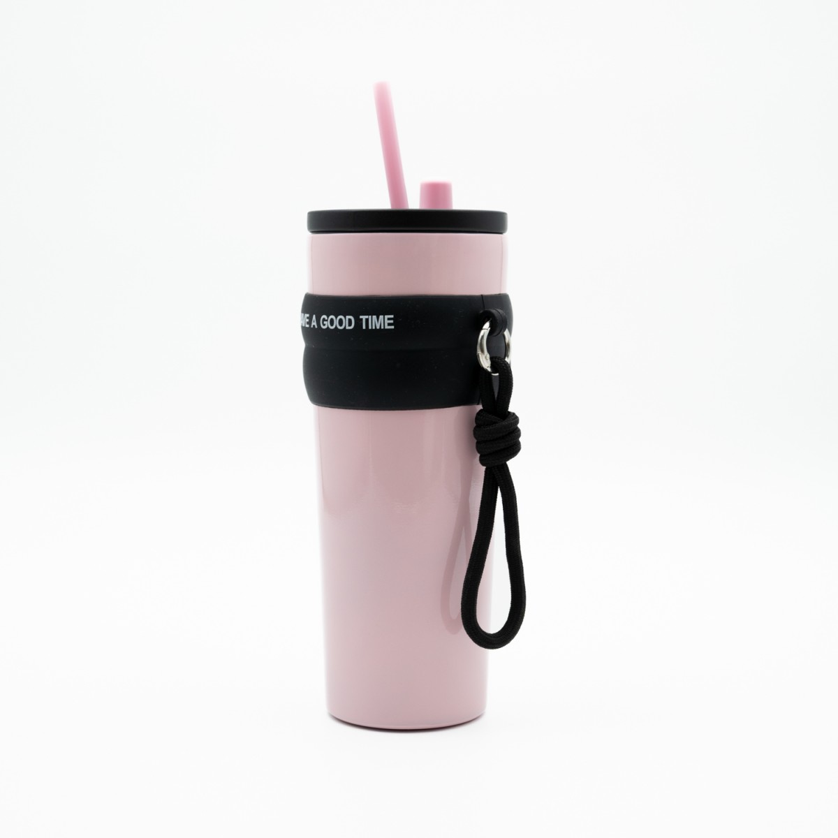 Θερμός 800ml με Καλαμάκι και Λαβή – Θερμός για Κρύα & Ζεστά Ροφήματα