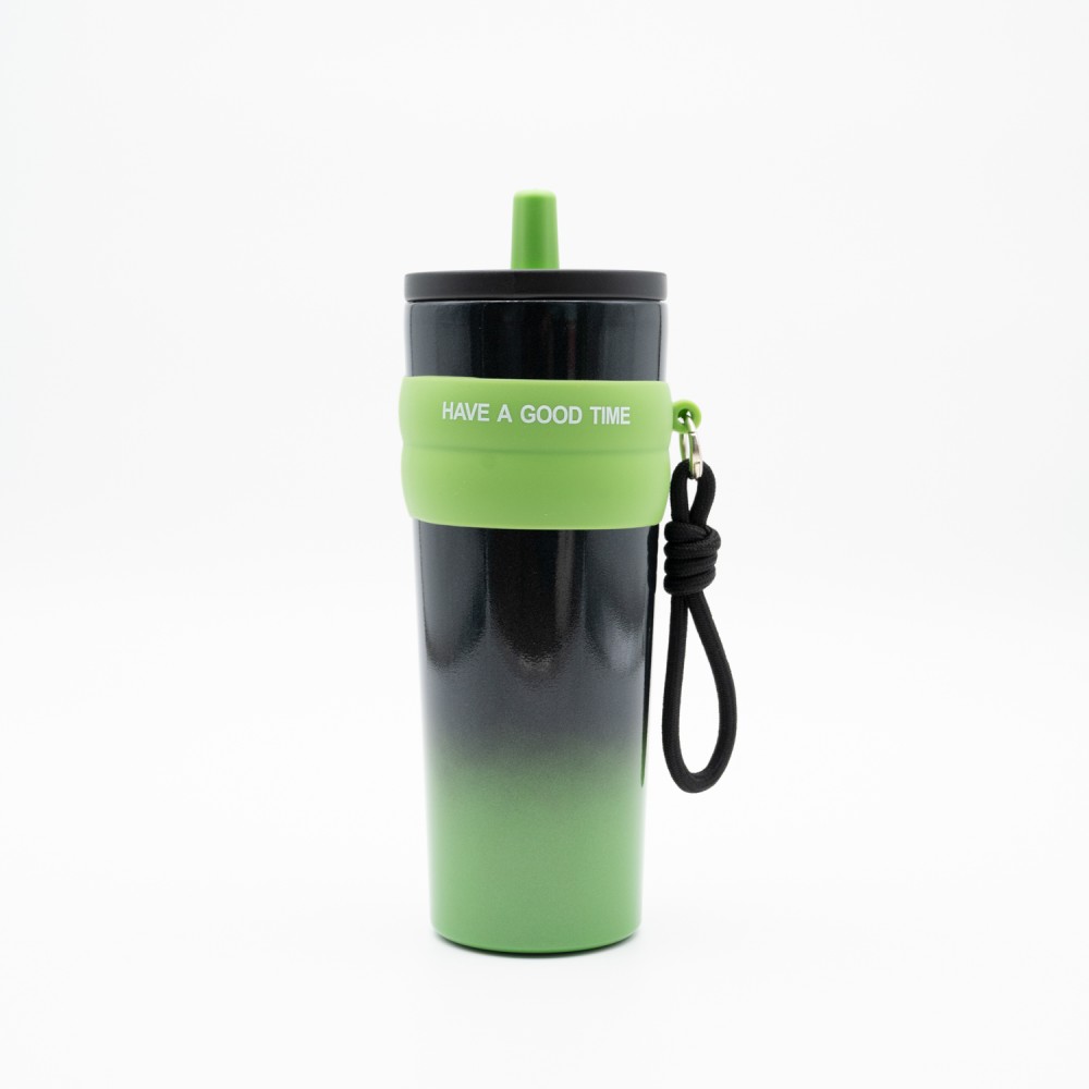 Θερμός 800ml με Καλαμάκι και Λαβή – Θερμός για Κρύα & Ζεστά Ροφήματα