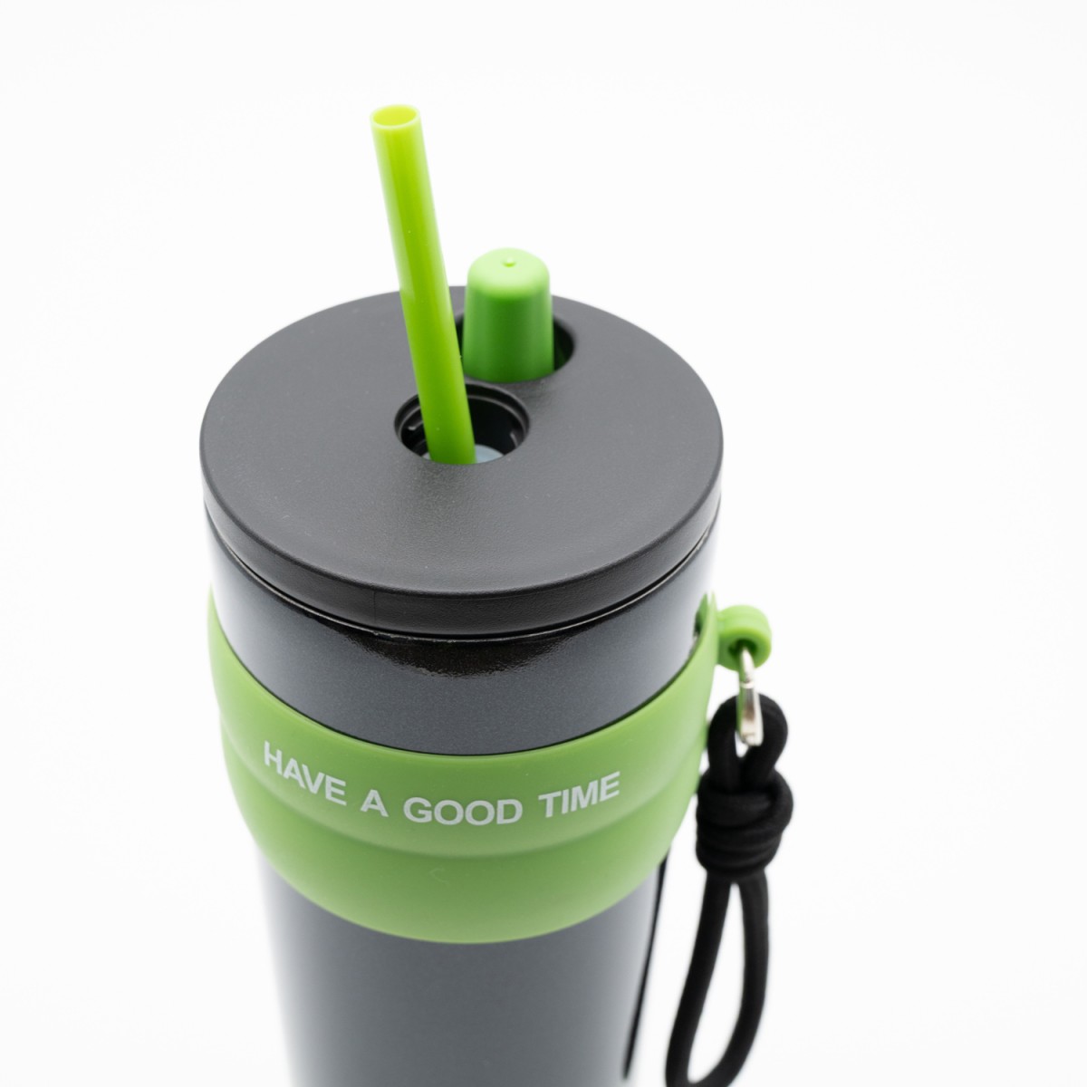 Θερμός 800ml με Καλαμάκι και Λαβή – Θερμός για Κρύα & Ζεστά Ροφήματα