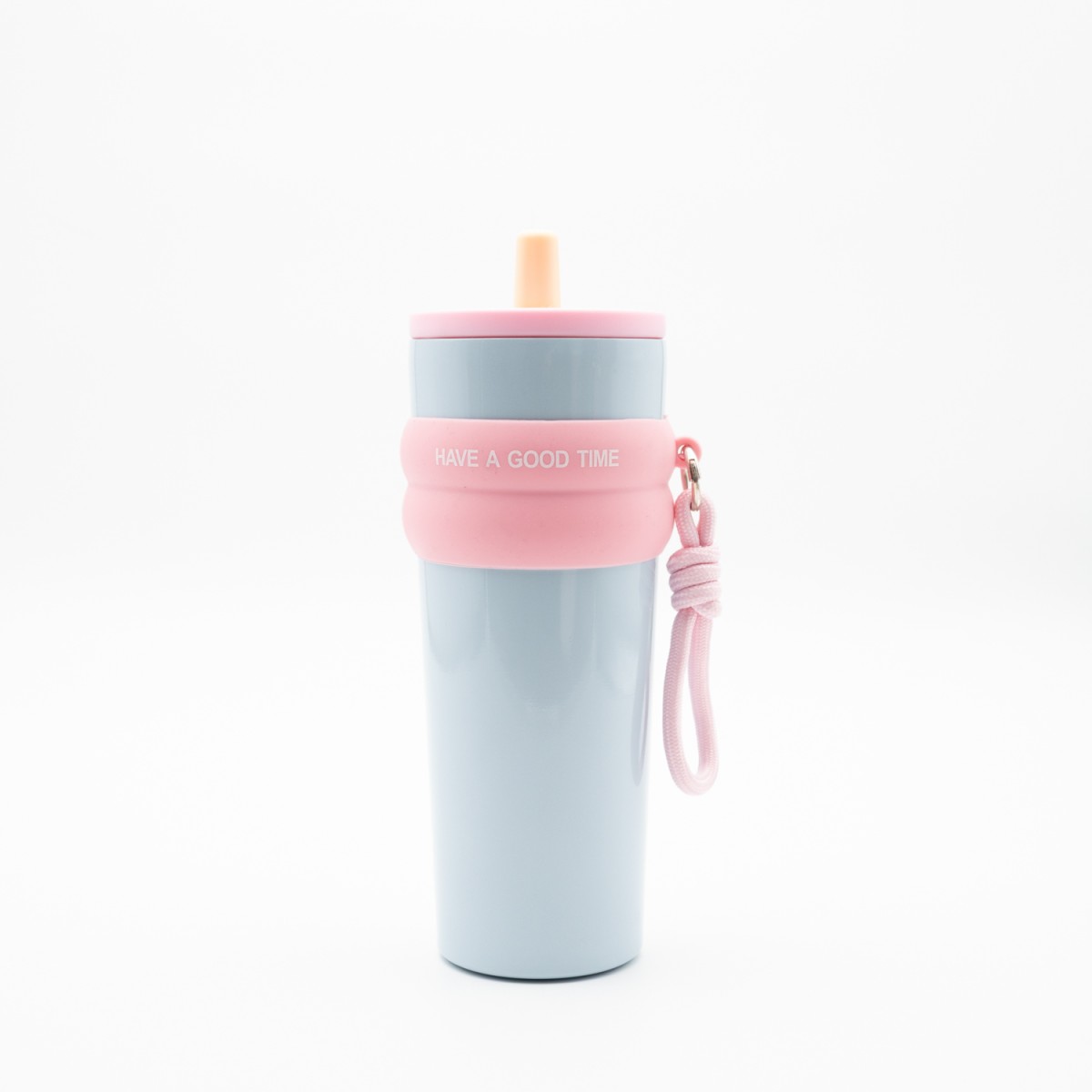 Θερμός 800ml με Καλαμάκι και Λαβή – Θερμός για Κρύα & Ζεστά Ροφήματα