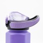 Sports Παγούρι Νερού 750ml Ombre Aqua-Μωβ με Εξαγωνικό Σχεδιασμό, Καλαμάκι Σιλικόνης & Λαβή Μεταφοράς