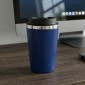 Ανοξείδωτο Ποτήρι Θερμός 350ml Μπλε – Ισοθερμικό Mug Νερού & Ροφημάτων με Διπλό Τοίχωμα Vacuum