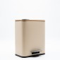 Bamboo Cubic Beige Σετ Πεντάλ 5lt με Soft Close & Πιγκάλ Μεταλλικό