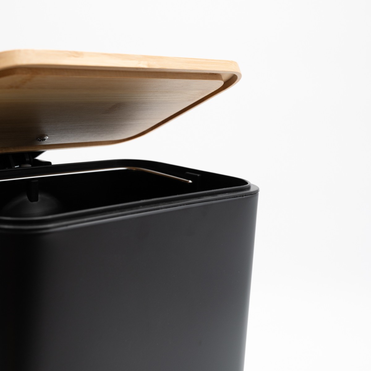 Bamboo Cubic Black Σετ Πεντάλ 5lt με Soft Close & Πιγκάλ Μεταλλικό