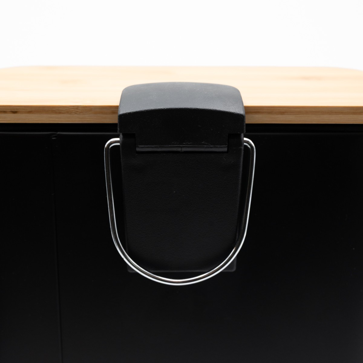Bamboo Cubic Black Σετ Πεντάλ 5lt με Soft Close & Πιγκάλ Μεταλλικό