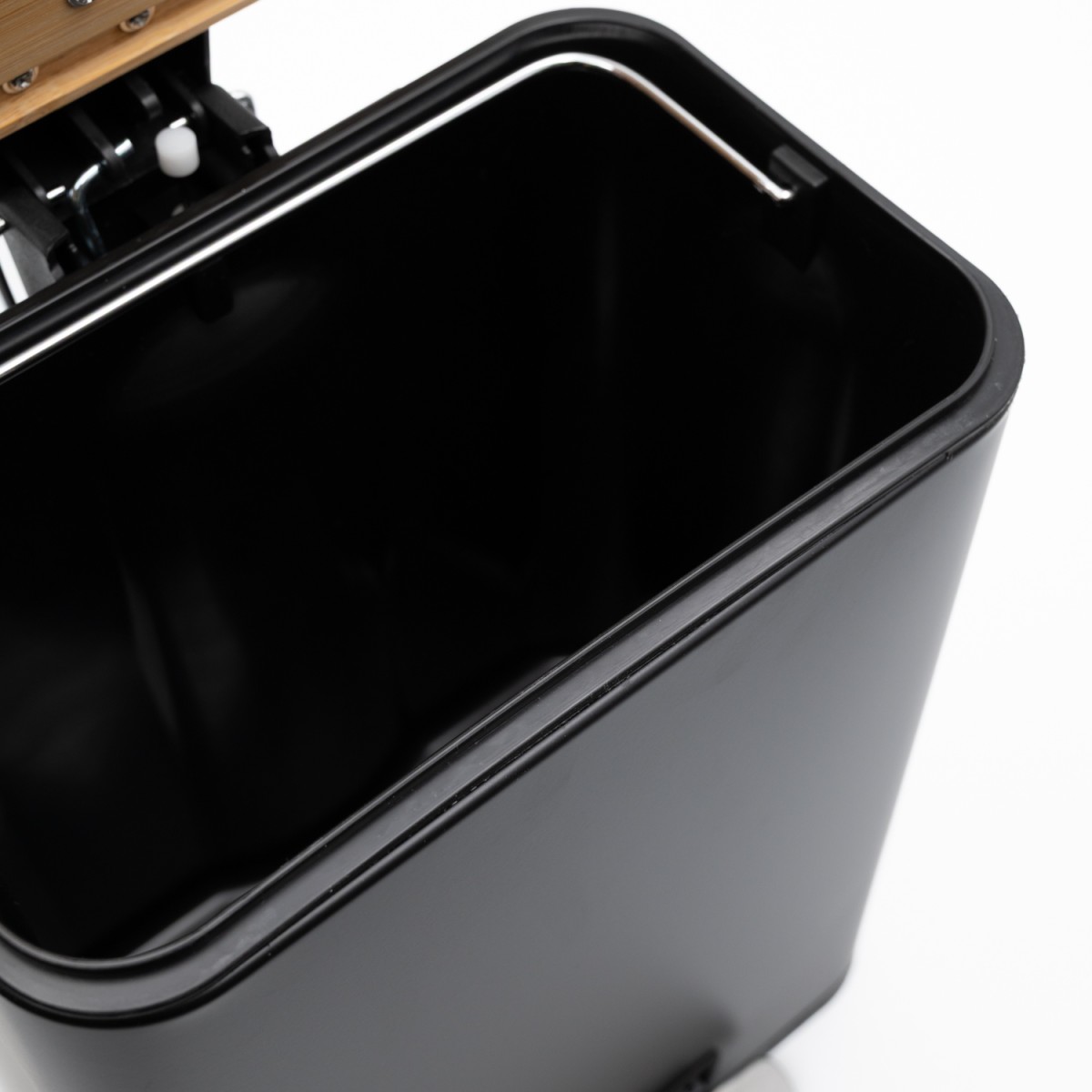 Bamboo Cubic Black Σετ Πεντάλ 5lt με Soft Close & Πιγκάλ Μεταλλικό