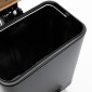 Bamboo Cubic Black Σετ Πεντάλ 5lt με Soft Close & Πιγκάλ Μεταλλικό