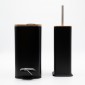 Bamboo Slim Black Σετ Πεντάλ 5lt με Soft Close & Πιγκάλ Μεταλλικό