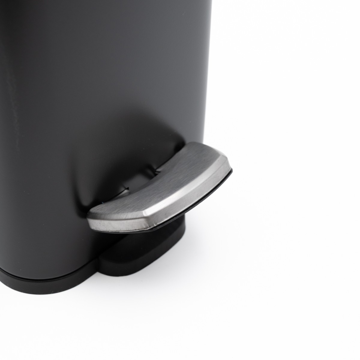 Bamboo Slim Black Σετ Πεντάλ 5lt με Soft Close & Πιγκάλ Μεταλλικό