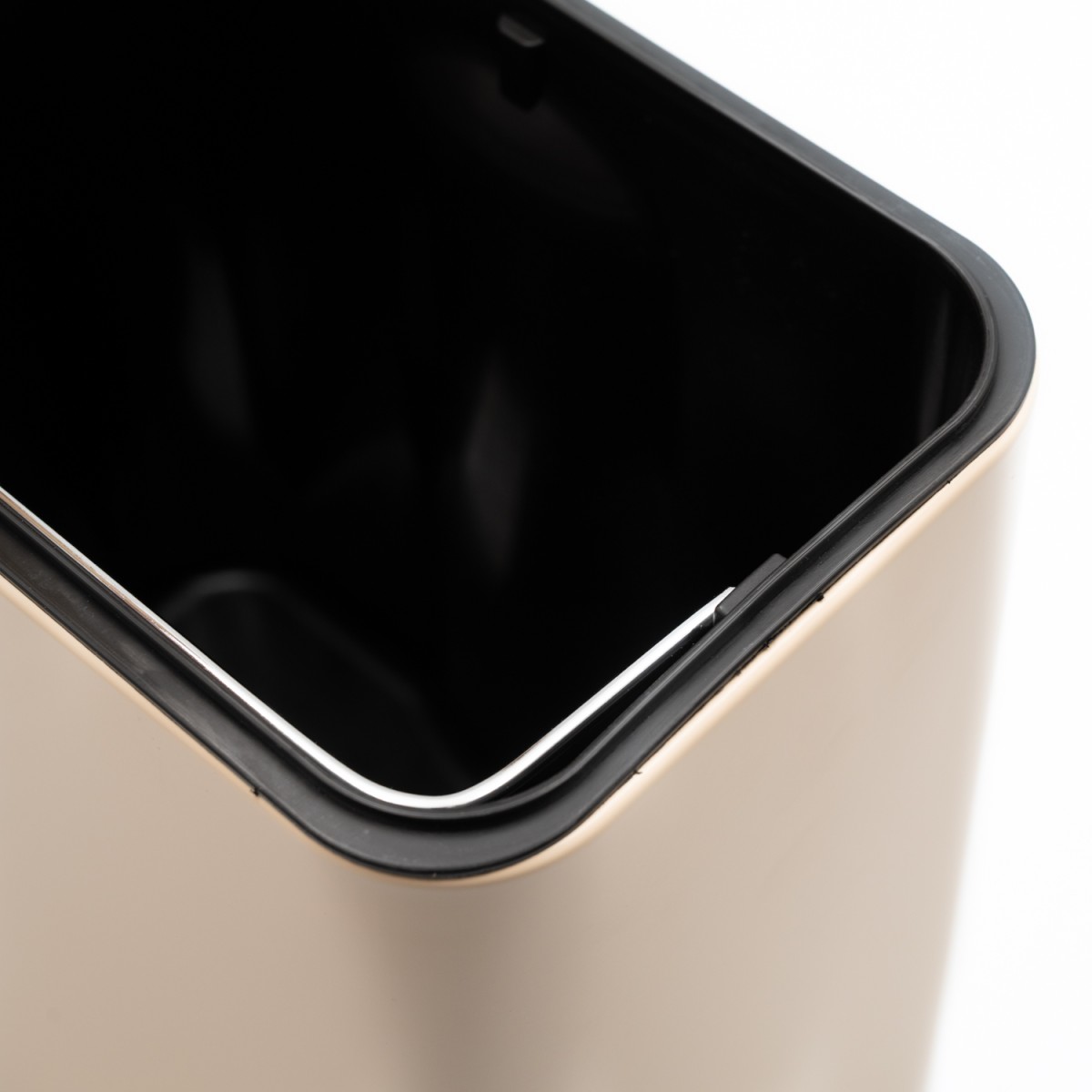 Bamboo Slim Beige Πεντάλ 5lt με Soft Close