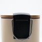 Bamboo Slim Beige Πεντάλ 5lt με Soft Close