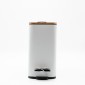 Bamboo Slim White Πεντάλ 5lt με Soft Close