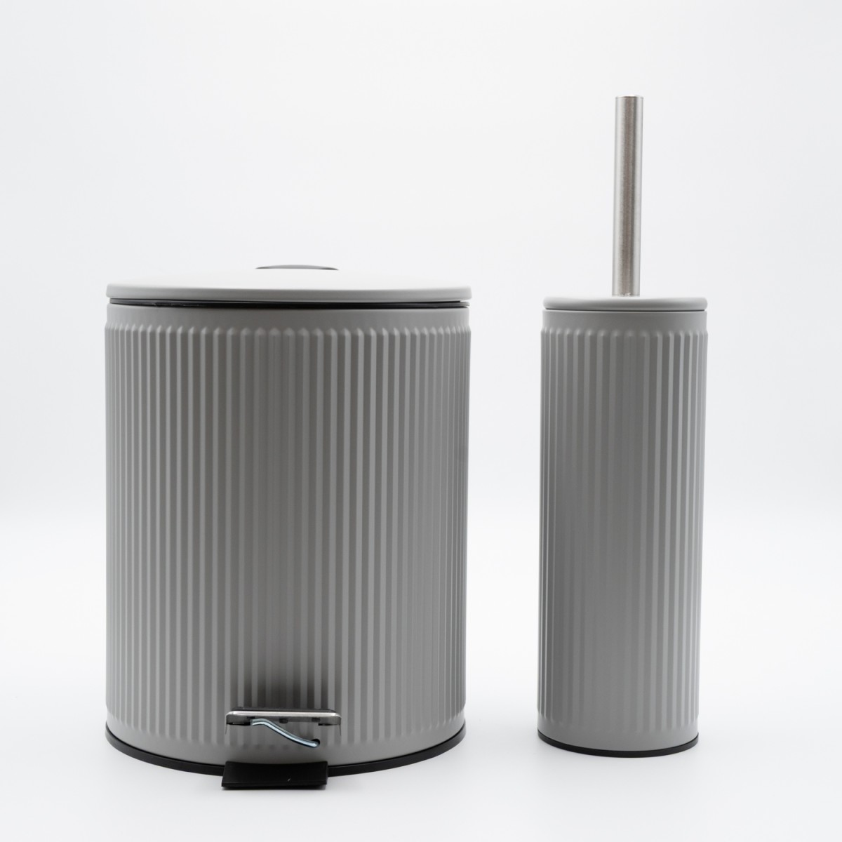 Circle Grey Σετ Πεντάλ 5lt με Soft Close & Πιγκάλ Μεταλλικό