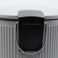 Circle Grey Σετ Πεντάλ 5lt με Soft Close & Πιγκάλ Μεταλλικό
