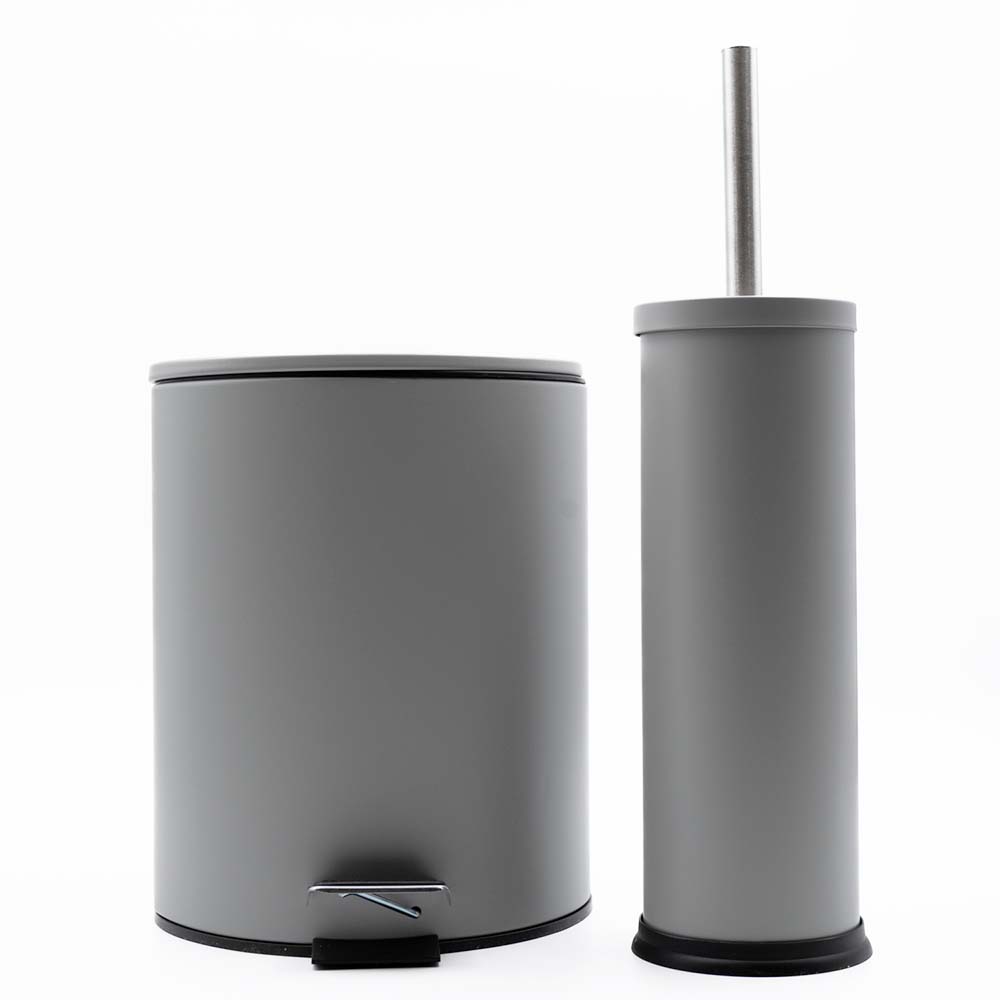 Hotel Classic Grey Σετ Πεντάλ 5lt με Soft Close & Πιγκάλ Μεταλλικό