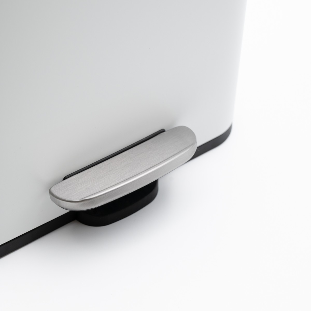 Hotel Cubic White Σετ Πεντάλ 5lt με Soft Close & Πιγκάλ Μεταλλικό