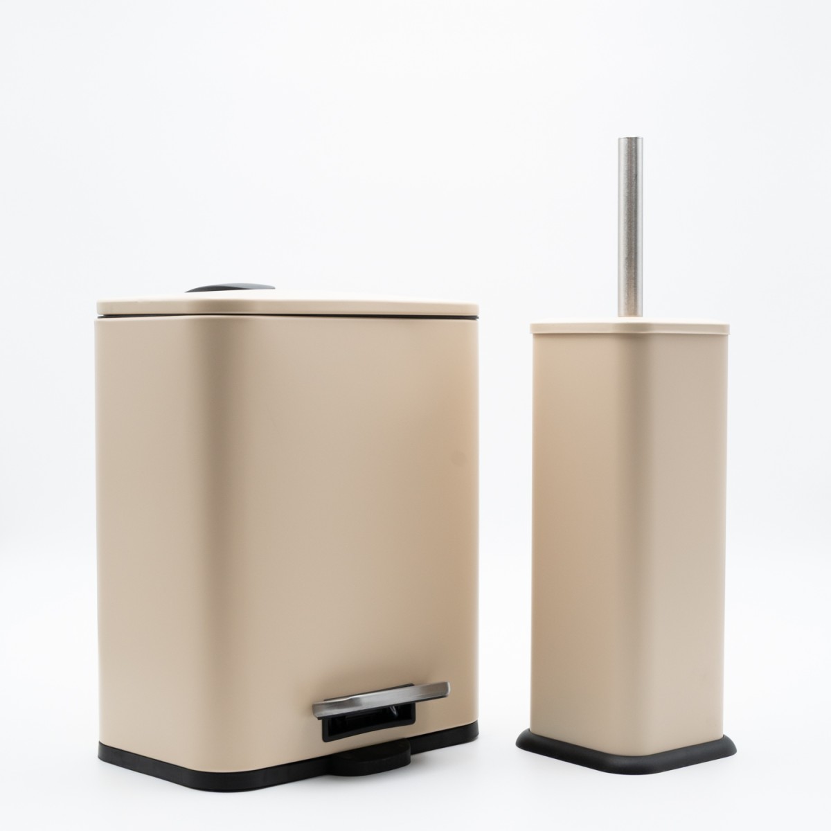 Hotel Cubic Ochre Σετ Πεντάλ 5lt με Soft Close & Πιγκάλ Μεταλλικό