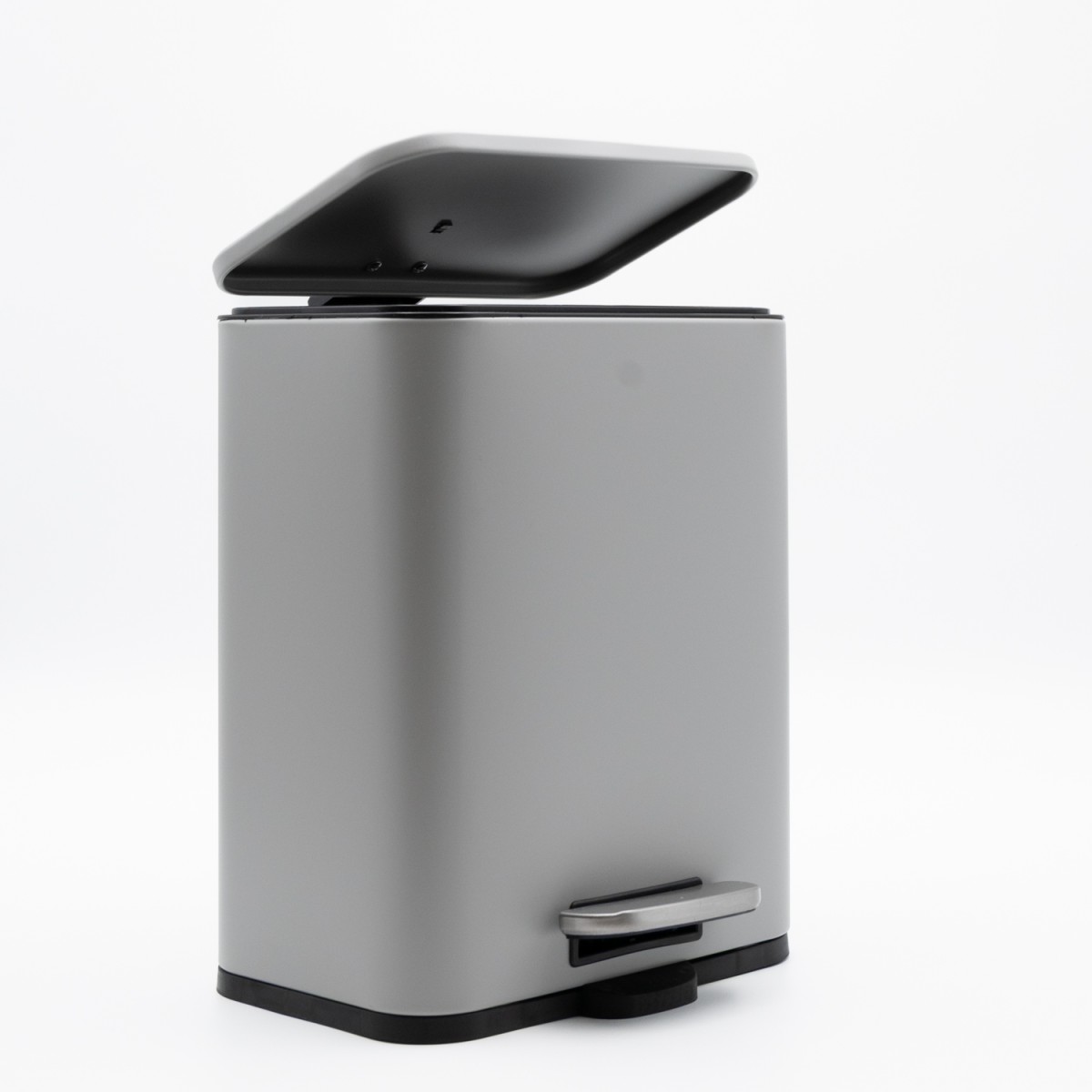 Hotel Cubic Grey Σετ Πεντάλ 5lt με Soft Close & Πιγκάλ Μεταλλικό
