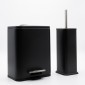 Hotel Cubic Black Σετ Πεντάλ 5lt με Soft Close & Πιγκάλ Μεταλλικό